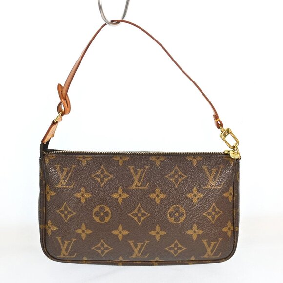 Authentic Louis Vuitton Monogram Pochette Accessories Pouch Bag bsj746-111325 - Picture 2 of 16